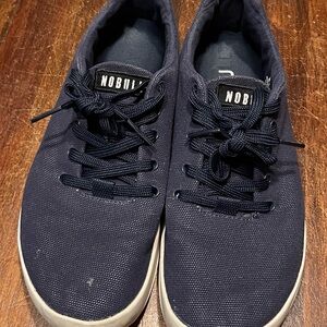 NOBULL Dark Blue Canvas Women Shoes Trainers Sz 9